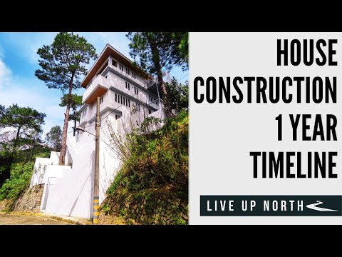 Construction Timeline #2: Finished Project Overlooking Hill House in Baguio City