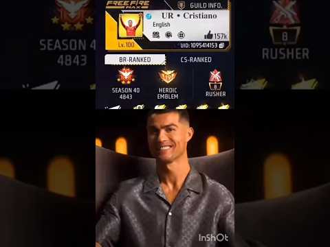 Ms dhoni free fire id #msdhoni #cr7 #ronaldo #rohitsharma #totalgaming #tondegamer