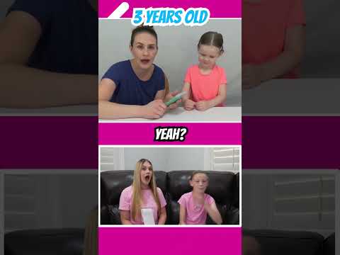 20 Questions with Madison! Then vs Now!! #shorts