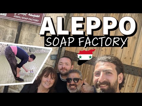 Behind the Scenes of the 800 Year Old Jebeili Soap Factory - Aleppo, Syria 🇸🇾