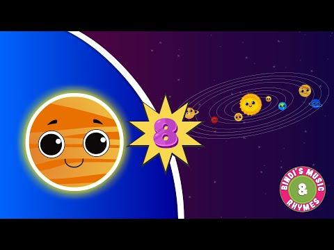 Number Eight Song | Eight Planets | Learn Numbers | Solar System | Bindi's Music & Rhymes