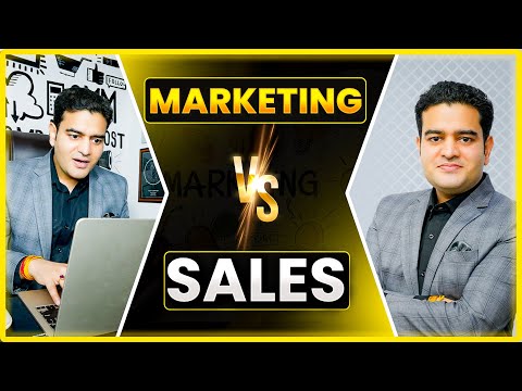 Marketing VS Sales | Must Watch Video | #marketingfundas