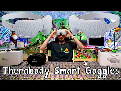 Therabody Smart Goggles! Unboxing, Setup & First Time Use Testing!