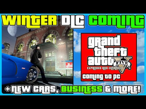 NEW WINTER DLC COMING TO GTA 5 ONLINE! NEW CARS, BUSINESS AND MORE!