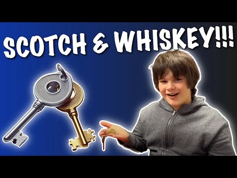 Unlocking Magic with Scotch & Whiskey! 🗝️🎩 Watch the Ultimate Key Gimmick in Action! 🔮✨