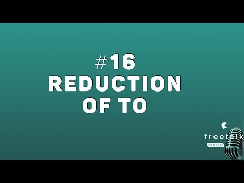 #16: Reduction of TO | freetalk Podcast