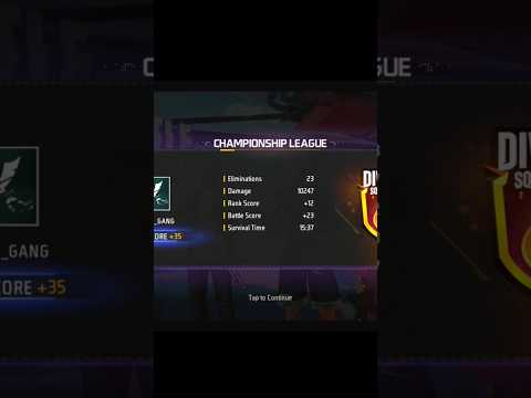 FREE FIRE DIWALI CUP CHAMPIONSHIP LEAGUE HIGHLIGHT #freefire #freefireshorts #shortsfeed