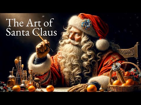 The Art of Santa Claus | 8 Hrs of Christmas Music and Wonderful Festive Images