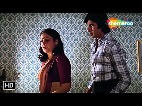 मुंह बंद किया, बैडरूम में ले गया और बिस्तर पर पटका - Bemisal {HD} - Amitabh Bachchan, Raakhee