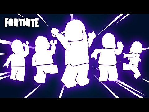 ALL FORTNITE ICON SERIES EMOTES IN LEGO VERSION!