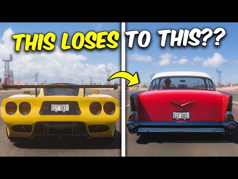 Forza Horizons INCREDIBLE Drag Racing Logic