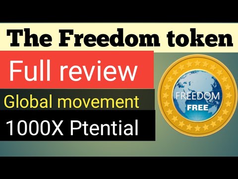 Freedom token Full review/New earning token review.