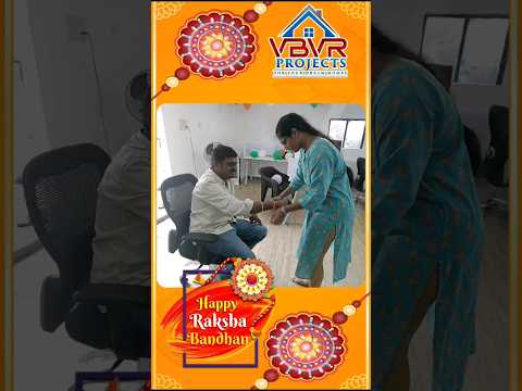 Raksha Bandhan Celebrations at VBVRPROJECTS #vbvrprojects #rakshabandhan #celebrations