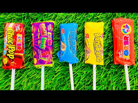 Some popular Candies in the World | New Milk Bottle | mini Cooking | Ice Cream Pop It | Asmr Coca