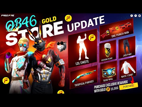 New Items in Gold Store 🔥🥳| Free Fire New Event | Ff New Event l Ob46 Update free fire