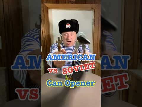 USA vs Soviet: Can Opener #crazyrussiandad #sovietunion #ussr #russia #russian #soviet #canopener