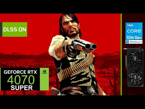 Red Dead Redemption | RTX 4070 SUPER | 1440p, ULTRA, DLSS, FG