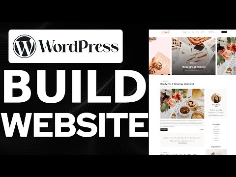 How to Build a Website with Wordpress in 2024 Full Tutorial