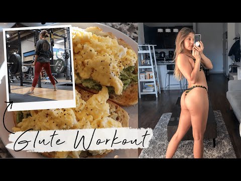 Growing the Glutes | What I Eat + Booty Workout