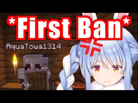 Pekora Kill And Ban Viewers From Her Minecraft Server【Hololive/Usada Pekora】