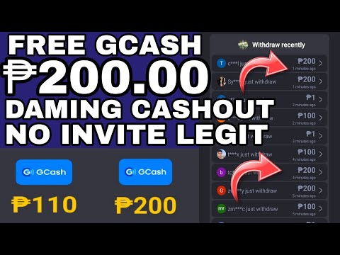 FREE ₱200 SA GCASH OPEN MO LANG YUNG APP 60 SECONDS! LEGIT EARNING APP 2024 GCASH