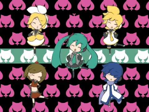 Smooooch･∀･ × VOCALOID - Hatsune Miku, Kagamine Rin/Len, Kaito & Meiko Dance~