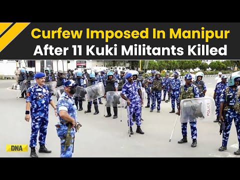 Manipur Violence: Curfew Imposed In Several Areas After 11 Kuki Militants Killed In Encounter | CRPF