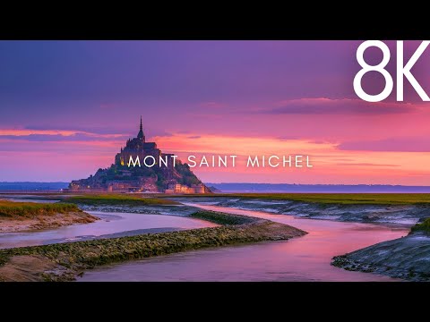 Mont Saint Michel, France 🇫🇷 In 8K ULTRA HD