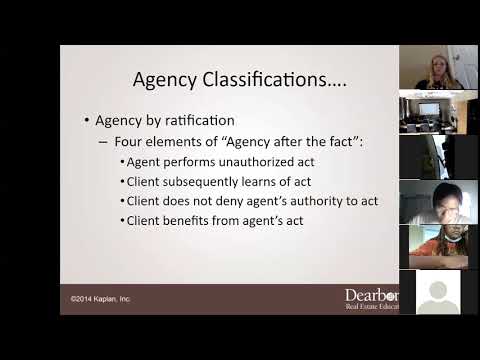 Law Of Agency - Chapter 7 Lecture