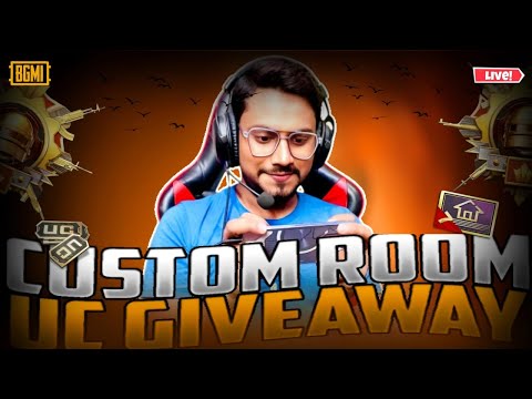 BGMI LIVE CUSTOM ROOM || Custom Room || PUBG LIVE CUSTOM ROOM  #bgmi #bgmilivecustomroom #customroom