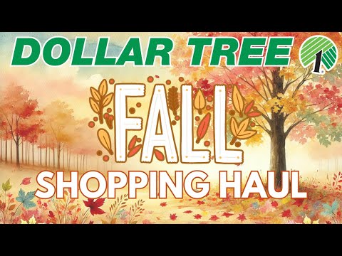 New FALL & Halloween Dollar Tree Shopping Haul! July 2024