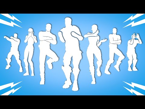 All Legendary Copyrighted Dances & Emotes in Fortnite! (Out West, Starlit, Popular Vibe, Hit It)