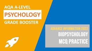 Biopsychology | AI 2022 MCQ Question Practice | AQA A-Level Psychology