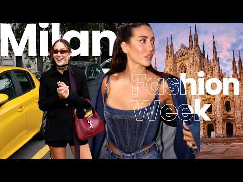 Milan Fashion Week SS25 -Behind the Scenes with My Team at the Best Front-Row Shows | Tamara Kalinic