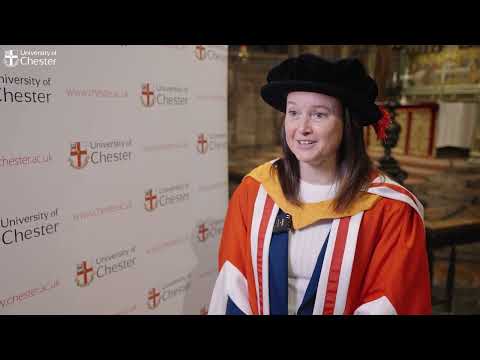 Cheryl Foster - Honorary Doctor of Science - University of Chester