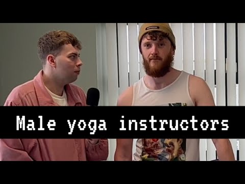 Male yoga instructors