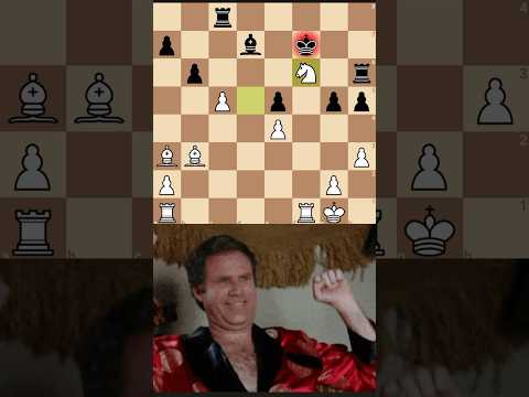 UNSTOPPABLE KNIGHT!! #unstoppable #knight #flowpodcast #chesstactics #chesstraps #trapbr #tipps