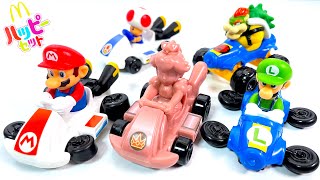 ハッピーセット マリオカート 第１弾 ５種 開封 2024/11/15～ マリオカート８デラックス McDonalds happy meal toys Mario Kart 8 Deluxe 食玩