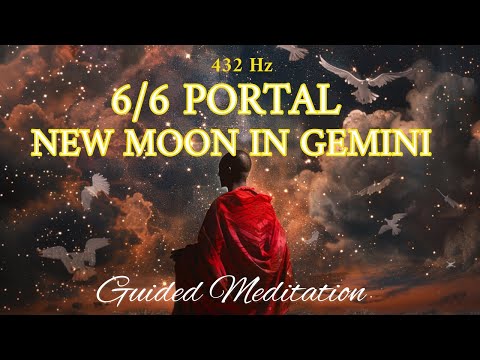 6/6 Portal Gemini New Moon HEALING Guided Meditation (June 2024) - Become a Conduit for Miracles🌟