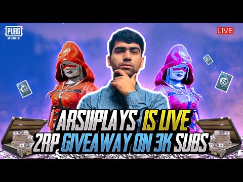 ArsiiPlays Live Stream | Pubg Mobile Rush Gameply  | PUBG