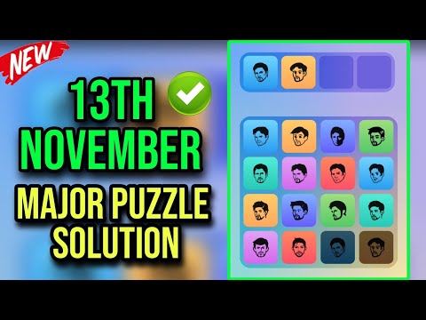 13 November Major puzzle durov Solved Today | Major Daily combo card 14 November Major puzzle durov