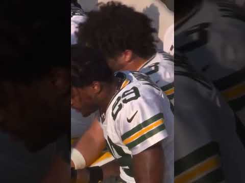 Wow Packers DB Xavier McKinney showing frustration Smashes Tablet😱👀‼️