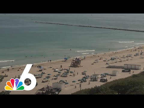 WATCH LIVE: Beautiful weather in South Beach as cold front approaches South Florida