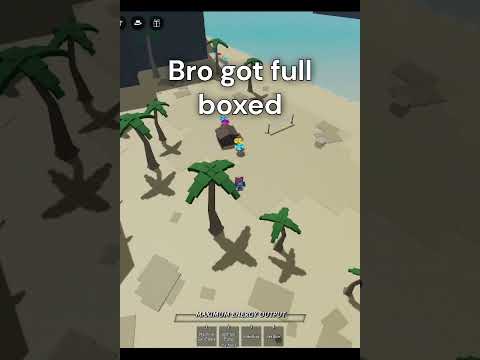 Bro got full boxed in the strongest battlegrounds #roblox #robloxshorts #shorts