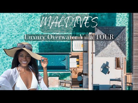 Maldives Vlog | LUXURY overwater pool villa bungalow TOUR. Angsana Velavaru Review