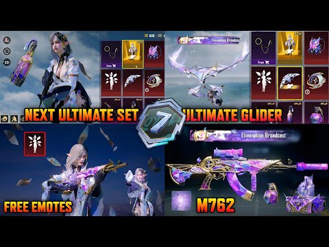 Next Ultimate Set | M762 Upgrade Skin | Free Mythic Emote | Ultimate Glider Skin | Royale Pass A7