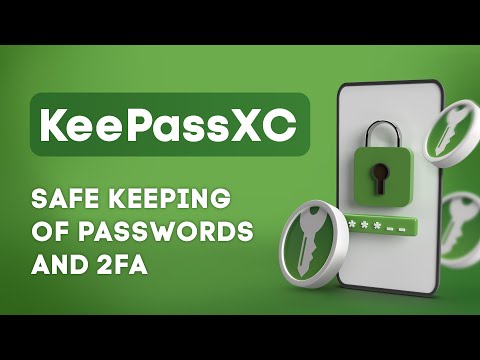 How to SAFELY store PASSWORDS & 2FA ENCRYPTED? KeePassXC + synchronizing with mobile device