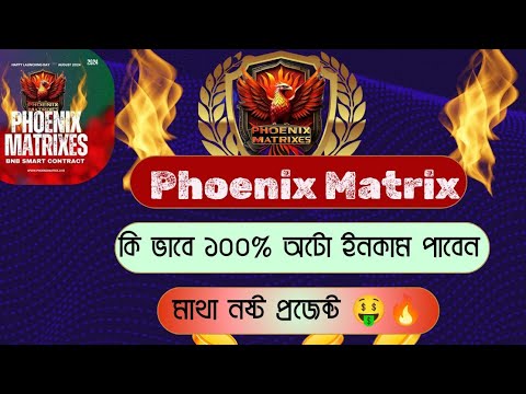 Phoenix matrix কিভাবে বেশি ইনকাম পাবেন। Phoenix matrix একাউন্ট খুলা উচিত হবে কি Phoenix matrix ki