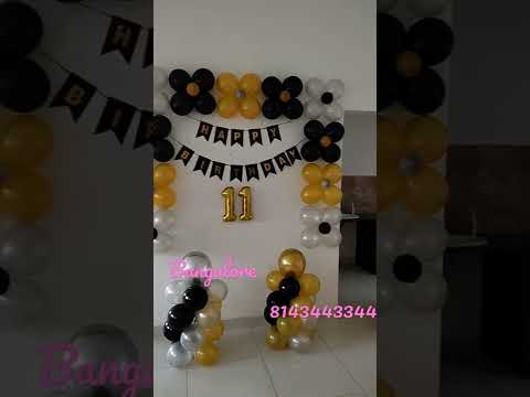 Simple home decoration|8143443344|Bangalore |Balloons avenue