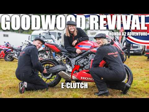 How Honda's E-Clutch is Changing Motorcycle Riding - CBR650R to Goodwood Revival